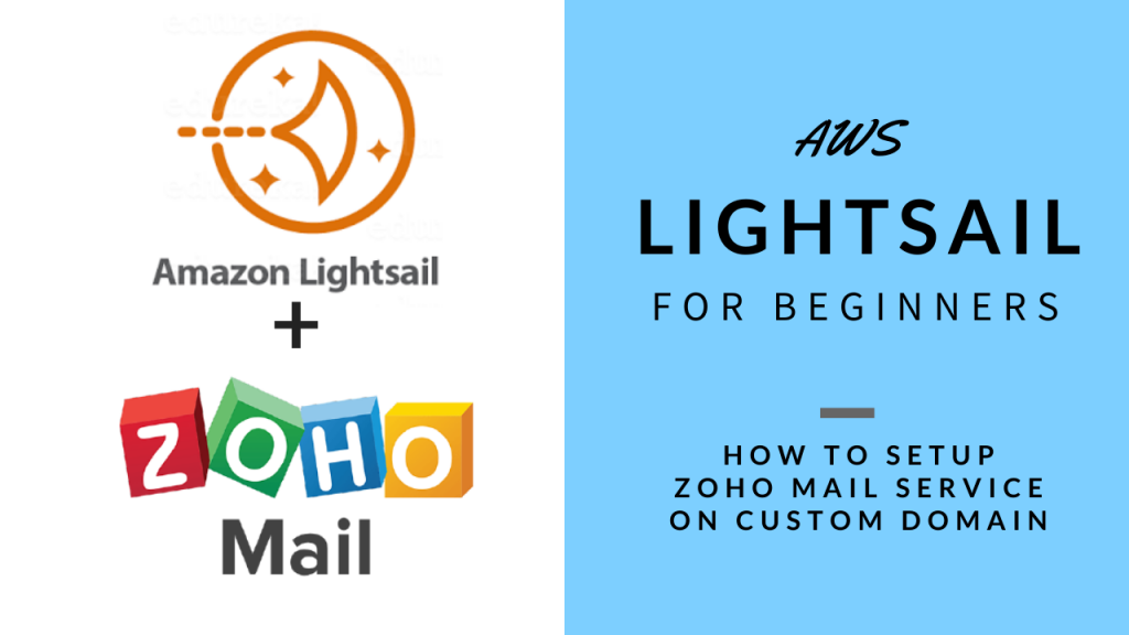 AWS Lightsail for Beginners Zoho Mail Setup