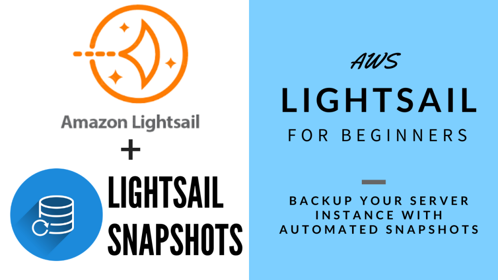 Backups your AWS Lightsail Instance with Snapshots