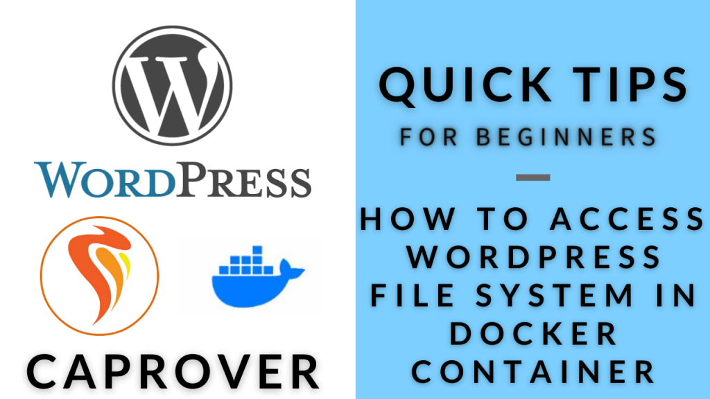Caprover-Docker-WordPress-FS